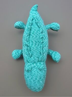 Target Alligator Throw Pillow Plush Green Crocodile Kids Decor 22” Animal Pillow